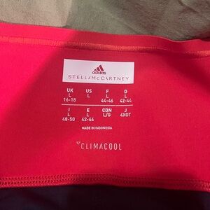 Adidas by Stella McCartney Navy and Red Leggings